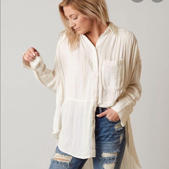 FREE PEOPLE Cozy Nights Top RARE! - Picture 2 of 13